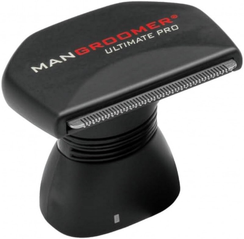 MANGROOMER - Ultimate PRO Back Hair Shaver (New 7th Generation) Complete Wide Blade Attachment Head with Shock Absorber Neck (Attachment Head with Shock Absorber Neck and Blade only)