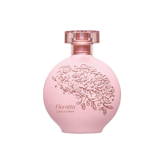 O BOTICARIO Floratta Eau de Toilette Love Flower | Long-Lasting Floral Fragrance Perfume for Women, 2.5 Ounce