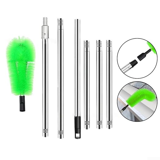 Adjustable Telescopic Gutter Cleaning Tool - Safe & Effective Gutter Cleaner Homeowners & DIY Enthusiasts(04)