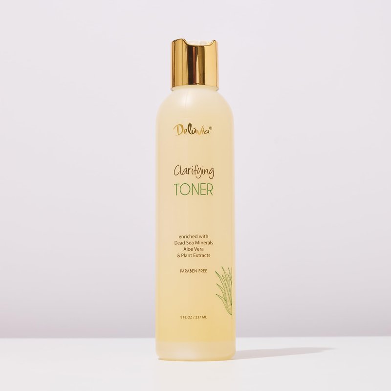 Deluvia Clarifying Toner for Face, Hydrating Face Toner for Sensitive, Dry, Aging Skin. Facial Toner & Pore Cleanser for Face, Alcohol Free Toner, Face Toner for Women & Men. Skincare Hydrating Toner.
