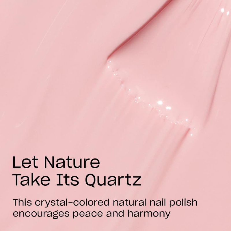OPI Nature Strong Natural Origin Nail Polish | Sheer Light Pink Nude Neutral Crème Eco-Friendly Nail Polish | Plant Based, Vegan, Cruelty Free