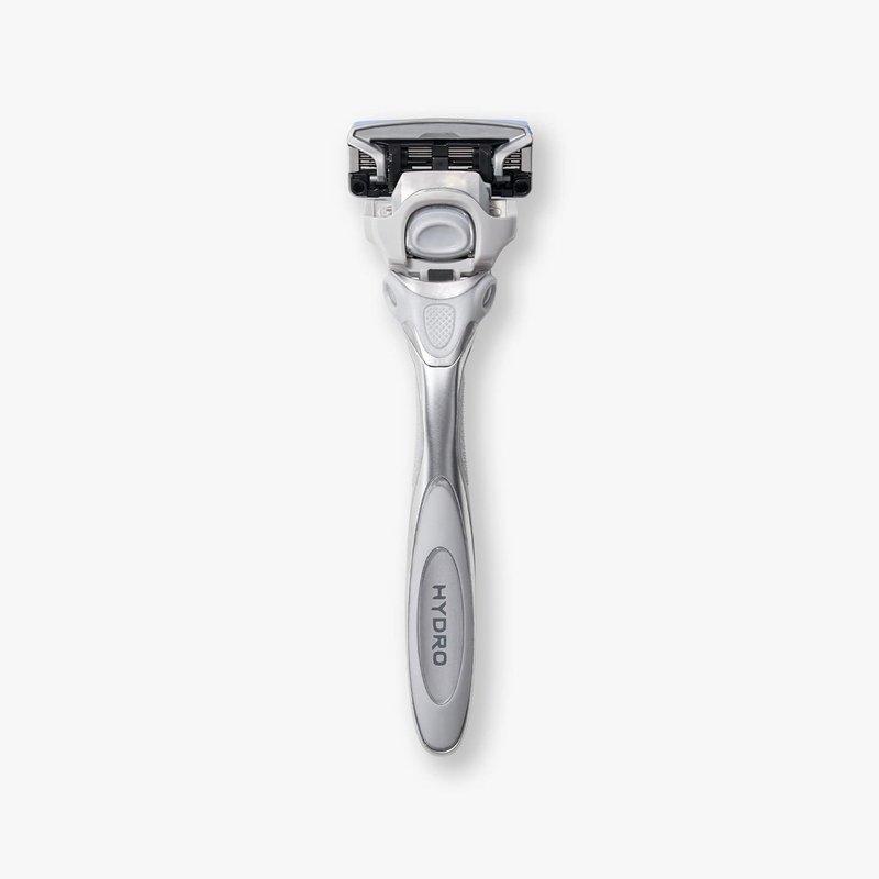 Schick Hydro Dry Skin Razors for Men | 5-Blade Mens Razors for Shaving, 1 Mens Razor Handle with 17 Razor Blades Refills