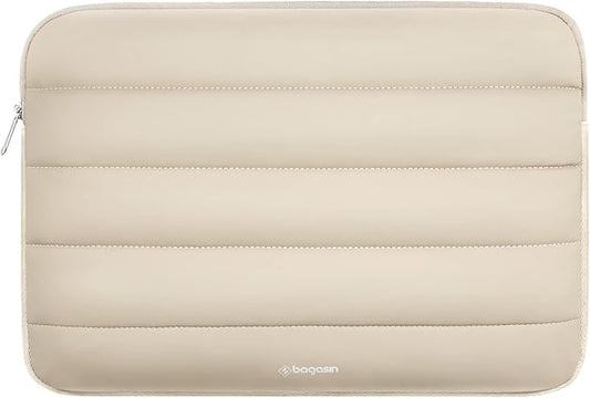 Bagasin 14 Inch TSA Laptop Bag Protective Sleeve Waterproof with 4-Layer Protection, for MacBook, HP, Dell, Lenovo, Asus Notebook