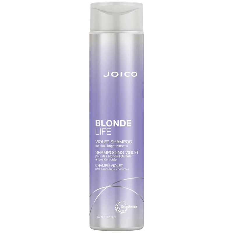 Joico Blonde Life Violet Shampoo - Neutralize Brassy Tones & Boost Shine | Sulfate-Free, Monoi & Tamanu Oil Infused