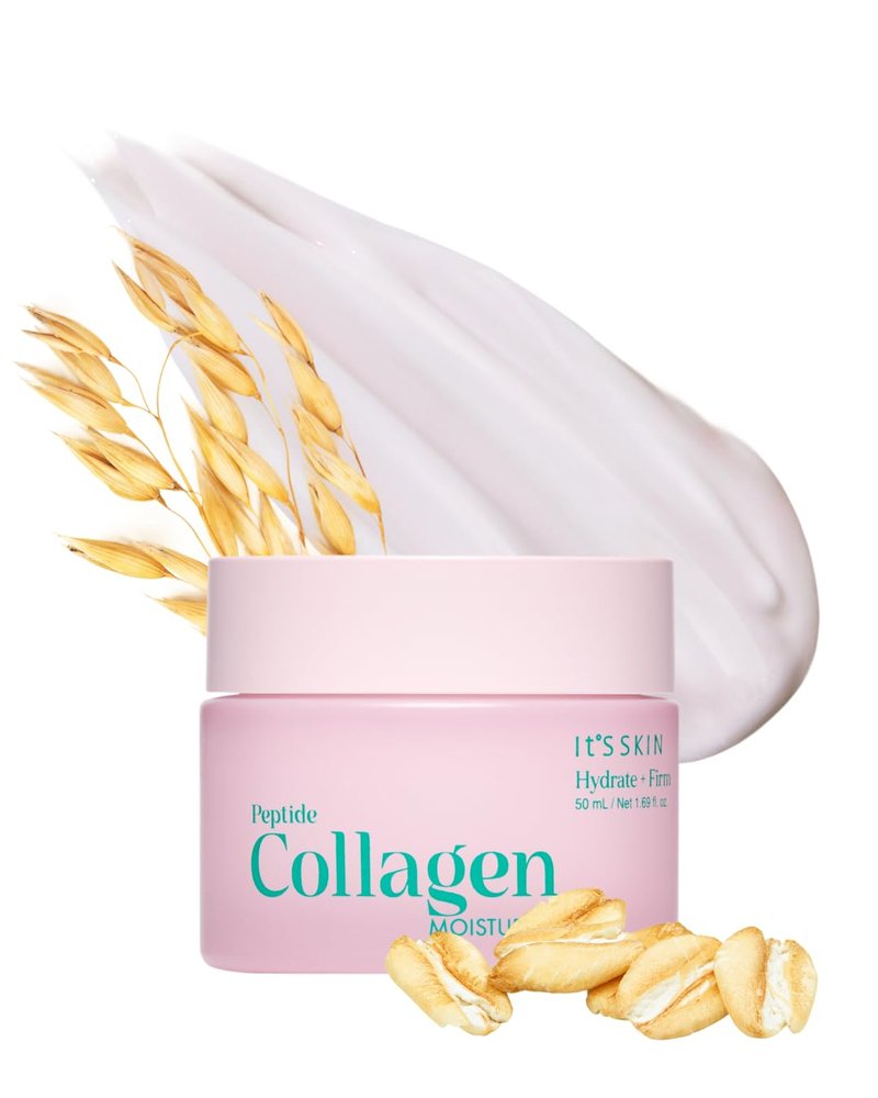 It'S SKIN Peptide Collagen Moisturizer - Anti-Aging Face Cream 1.69 fl oz | Lightweight Organic Hydrating Formula