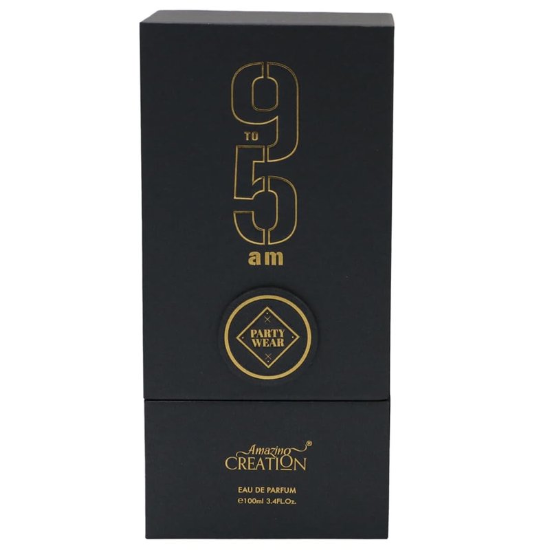 Amazing Creation 9 to 5am Party Wear Unisex Eau de Parfum, 3.4 fl oz / 100ml