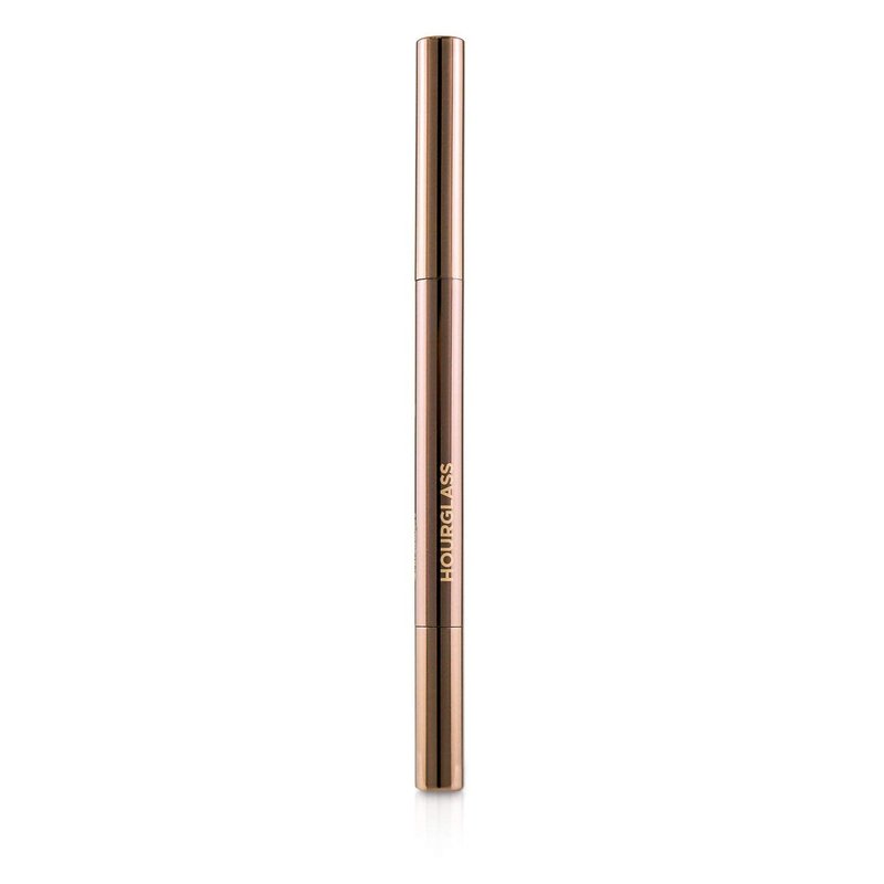 Hourglass Arch Brow Sculpting Pencil. Dark Brunette Shade Mechanical Eyebrow Pencil for Shaping and Filling.