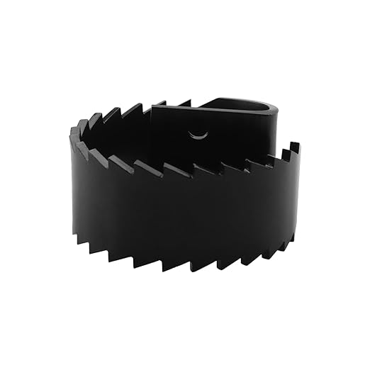 QQZ General Drain Cleaner Heavy Duty Saw Blade 3HDB, Root Cutter for Drain Cleaning