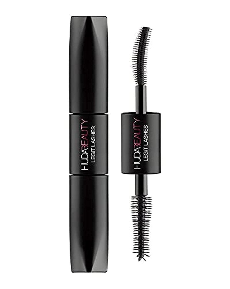 Huda Beauty Legit Lashes Mascara 2 in 1 (2x3.5ml / .11fl oz), Black