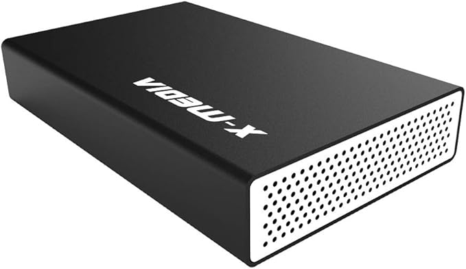 X-MEDIA XM-EN3451 V3 [Upgraded USB 3.0] 3.5-Inch IDE/PATA or SATA Aluminum Hard Disk Drive HDD External Enclosure Case | Support 3.5” IDE/PATA(Parallel ATA) | 3.5” SATA(Serial ATA)/SSD Hard Disk Drive