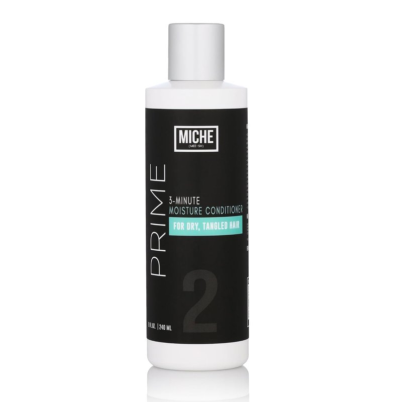 Miche Beauty Prime 3-Minute Moisture Conditioner - Sulfate-Free Hydrating Conditioner for Curly, Dry Hair | Lightweight Formula