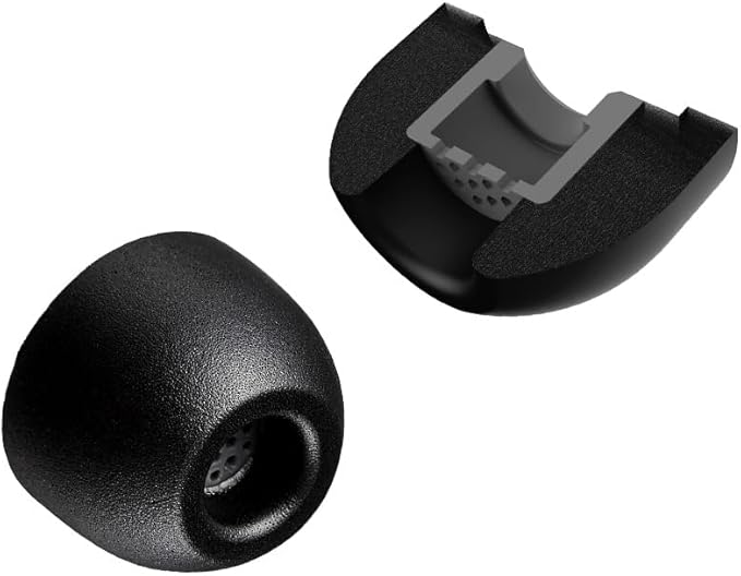 AZLA Foamax Standard(M), Foam Earbud Tips, Memory Foam Earbud Tips, Earbud Tips for Wireless Headphones, Noise Canceling Earbuds Replacement Tips Compatible with Sony, Beats, Samsung, Skullcandy, JLab