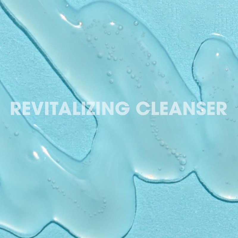 Probiotic Revitalizing Cleanser - Anti-Aging Face Wash with Peptides for Dry & Mature Skin | 10 oz Hydrating Gel