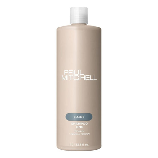 Paul Mitchell Shampoo One - Moisturizing Cleanser for All Hair Types | 33.8 Fl Oz