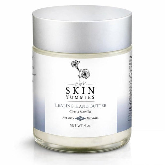 Sally B’s Lavender Hand Cream – Hydrating & Nourishing Formula for Dry Skin – Shea Butter, Jojoba & Olive Oil – EWG Verified – 4 oz
