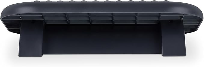 Mount-It! Under Desk Footrest, 18 x 13 in Adjustable Foot Rest for Under Desk at Work with 3 Tilt Settings Up to 30°, Non Slip Ergonomic Foot Stool with Textured Massage Surface for Home or Office