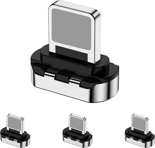 CNakdDG Magnetic Connector Tips Head for IProduct Devices (4 Pack), only Compatible with CNakdDG 5A Magnetic Charging Cable
