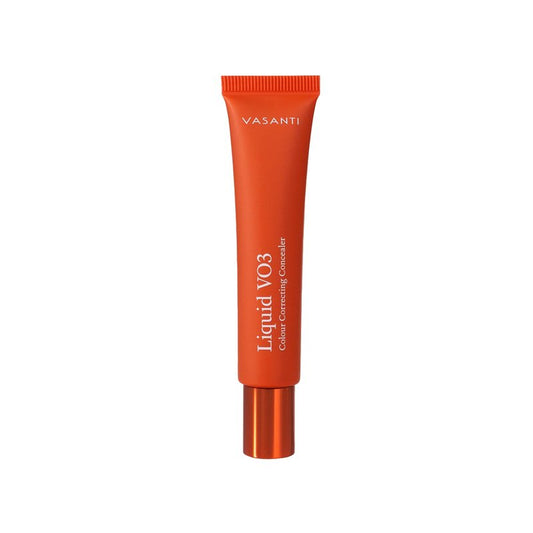 VASANTI Liquid VO3 Colour Correcting Concealer | Under Eye Color Corrector for Tan to Deep Skin | Cruelty Free & Vegan Friendly Under Eye Concealer | Look Younger with our Dark Circle Corrector