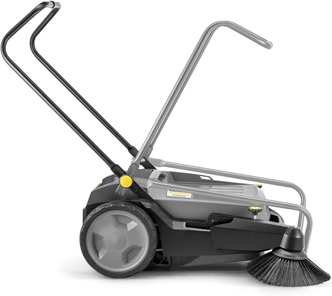 KÃ¤rcher Pro Walk Behind Outdoor Push Sweeper, KM 70/20 C, 1 Bristle Brush - 28" Working Width, 12 Gallon, Heavy Duty Broom - for Commercial Use in Warehouses, Workshops, and More