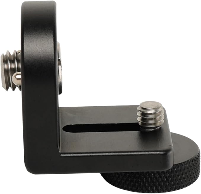 HangTon Vertical Mounting Bracket, 1/4" to 3/8" Thread Adapter for Vaxis Teradek Wireless Transmitter ARRI Sony RED Camera Monitor Focus Motor
