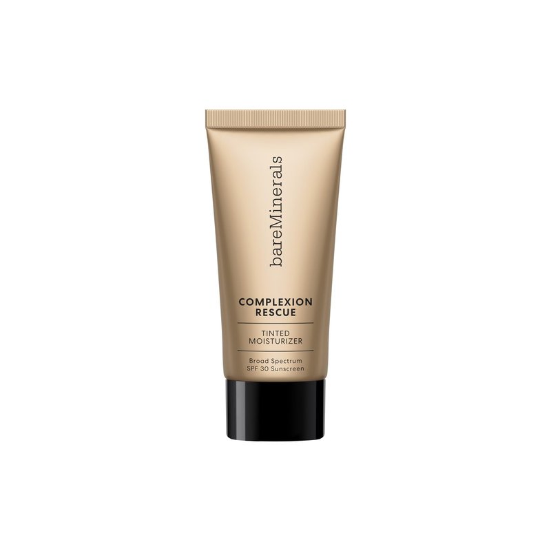 bareMinerals Complexion Rescue Tinted Moisturizer for Face with SPF 30, Travel Size, Cashew 3.5, Vegan, Cruelty-Free & Dermatologist-Tested