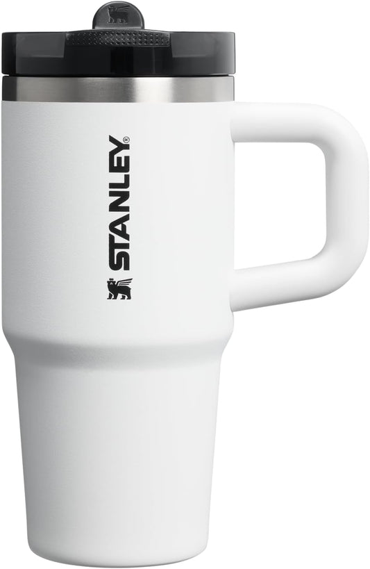 STANLEY Quencher ProTour Tumbler - 14 oz Insulated Stainless Steel Cup with Leakproof Lid & Built-In Straw | BPA-Free | Chalk