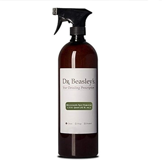 Dr. Beasley's Microsuede Spot Remover 32 fl oz - Specially Formulated for Faux Suedes, Preserves Softness, Wipe Away Ink, Dye Transfers, Stains