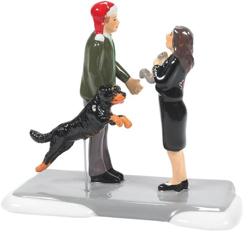 Department 56 | National Lampoon's Christmas Vacation Figurine - Clark, Margot & Snots, 3.23 Inch, Multicolor