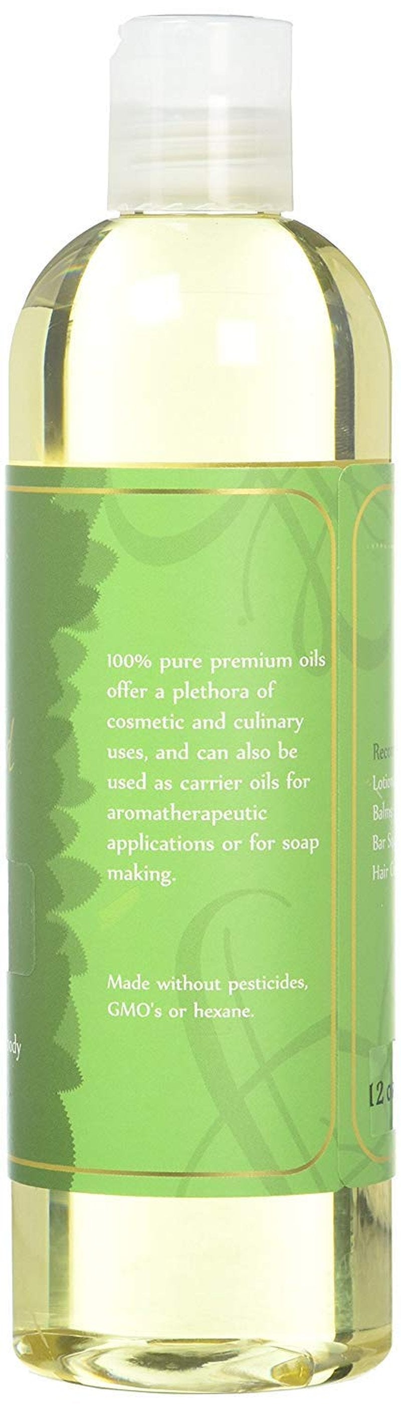 Liquid Gold Inc - 12 oz - Premium Plum Kernel Oil - 100% Pure Cold Pressed Natural Organic