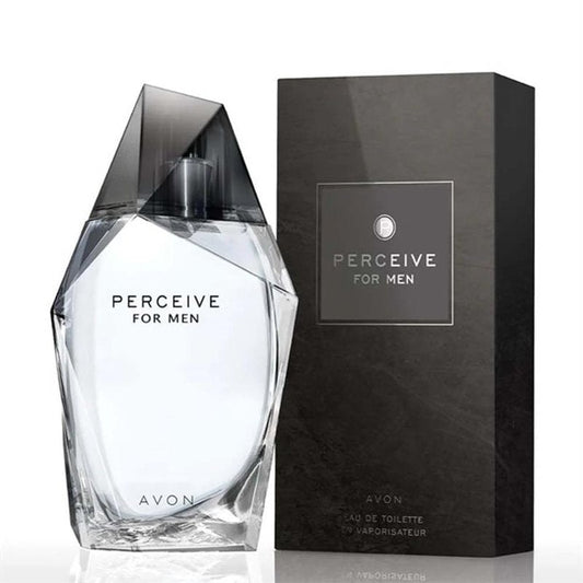 AVON Perceive Cologne for Men – Long-Lasting Perfume for Men with Citrus, Sage & Cedarwood – Fresh Aromatic Designer Scent Spray, 3.4 oz