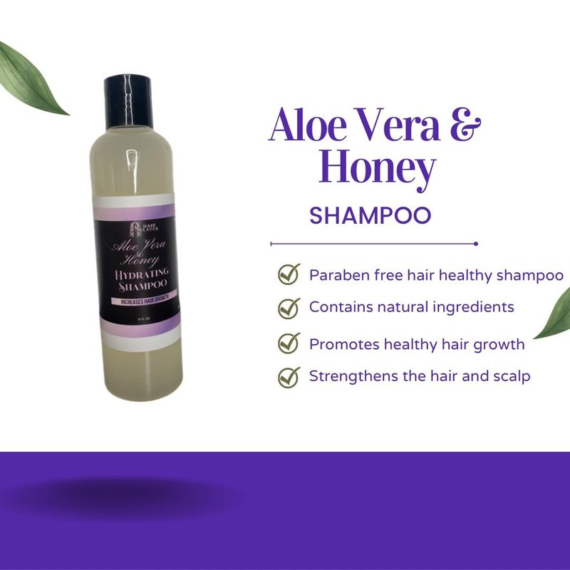 Hair Slayer Aloe Vera and Honey Hydrating Shampoo