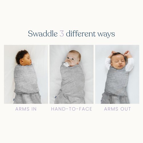 HALO 100% Cotton Sleepsack Swaddle - 3-Way Adjustable Wearable Blanket, TOG 1.5, Lions, Small (3-6 Months)