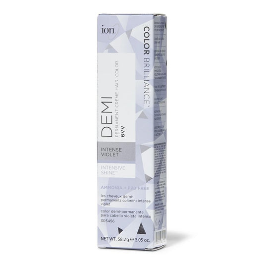 Intense Violet Demi-Permanent Hair Color - Ion Intensive Shine 6VV | Long-Lasting Vibrancy