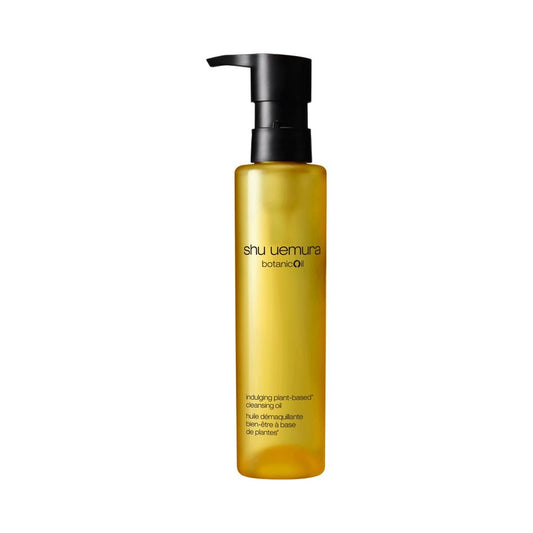 Shu Uemura Botanicoil Indulging Cleansing Oil, Makeup Remover and Facial Cleanser Infused with Plant Extracts, Suitable for Sensitive Skin, 5.07 Fl. Oz.