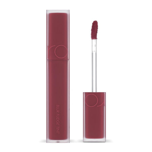 rom&nd BLUR FUDGE TINT 08 Currant Jam | Velvety Matte Lip Stain | Smooth, Non-Drying Berry Red K-Beauty Lip Makeup