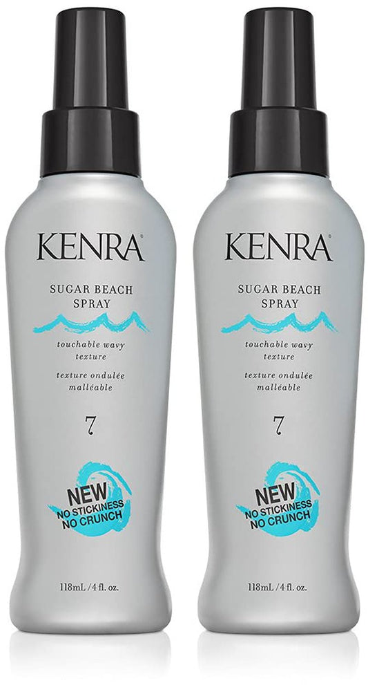 Kenra Professional Sugar Beach Spray 7 | Texturizing Spray | All Hair Types | 4 fl. oz. (2-Pack)
