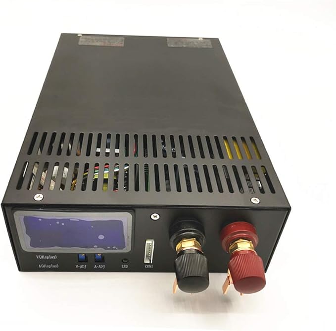 JINGMAIDA Switching Power Supply 3000W AC-DC Converter Digital Display Current Voltage Adjustable DC 0-48V 62.5A for CCTV, Computer Project, 3D Printer, LED Strip Light, Router