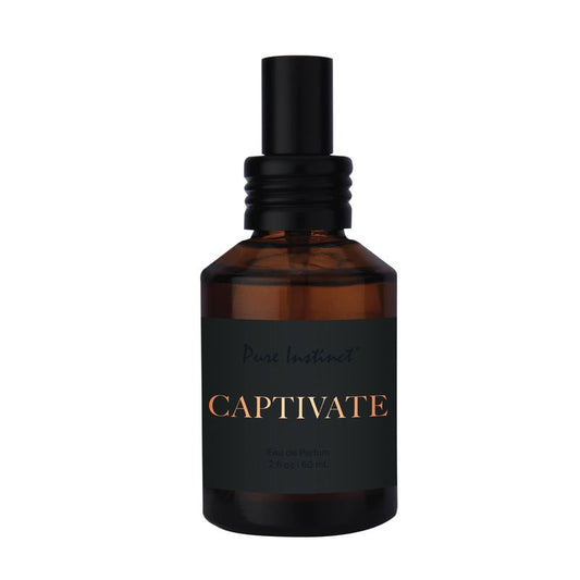 Pure Instinct CAPTIVATE The Original Pheromone Infused Essential Oil Perfume Cologne - Men's Collection - TSA Ready (Spray Bottle 2 Fl. Oz./60mL)