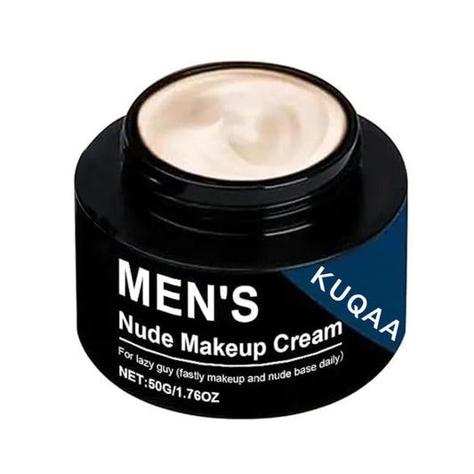 Men's Tinted Moisturizer with Shea Butter - Lightweight, Fragrance-FreeNatural-Looking Coverage, Hydrating & Oil-Free, Water & Sweat Resistant for All-Day Wear, Non-Greasy Formula (Nude Tone1.76oz)