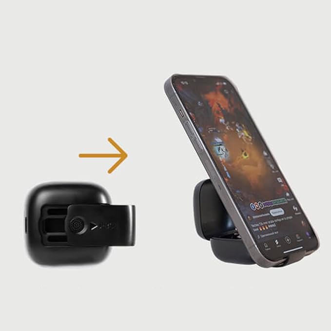 INSTAWOW AirKlc Finger Ring Mouse, Bluetooth Touchpad, Cursor Control, Video Scroll, Compatible with PC, Laptop, Mobile, Tablet