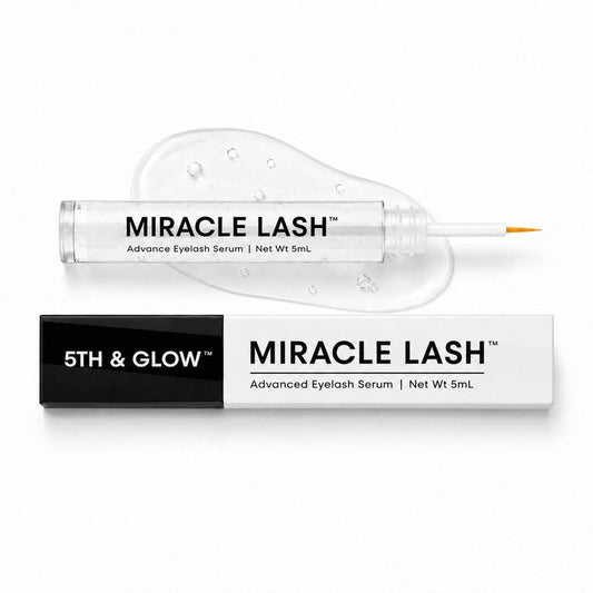 Miracle Lash - Serum for Eyelash Growth - Lash Enhancing Serum to Nourish, Hydrate & Strengthen Lashes â Helps Brittle, Damaged Lashes Look Thicker, Fuller & Longer â Gentle Formula