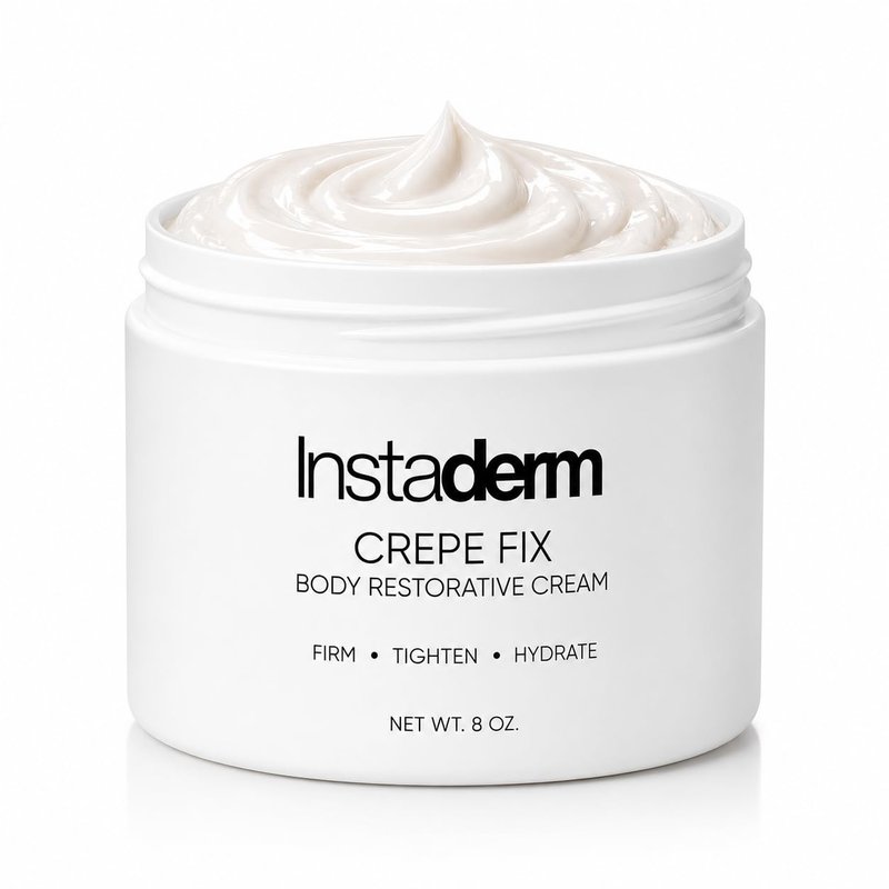 Crepe Fix Body Cream – Anti-Aging Moisturizer for Neck & Body – Improve the Appearance of Thinning Aged Crepey Skin, Wrinkles & Dryness. Support Skins Natural Elastin & Collagen Production. 8OZ