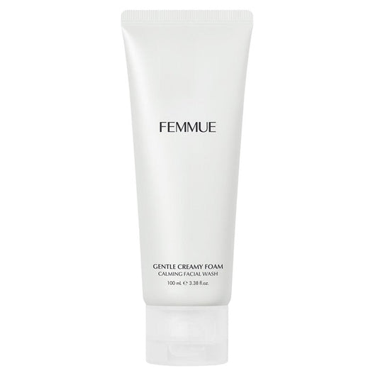 FEMMUE Gentle Creamy Foam Face Cleanser (3.38 oz) | Hydrating Face Wash with Centella for Sensitive Skin | Gentle Makeup Remover | Korean Beauty Skincare
