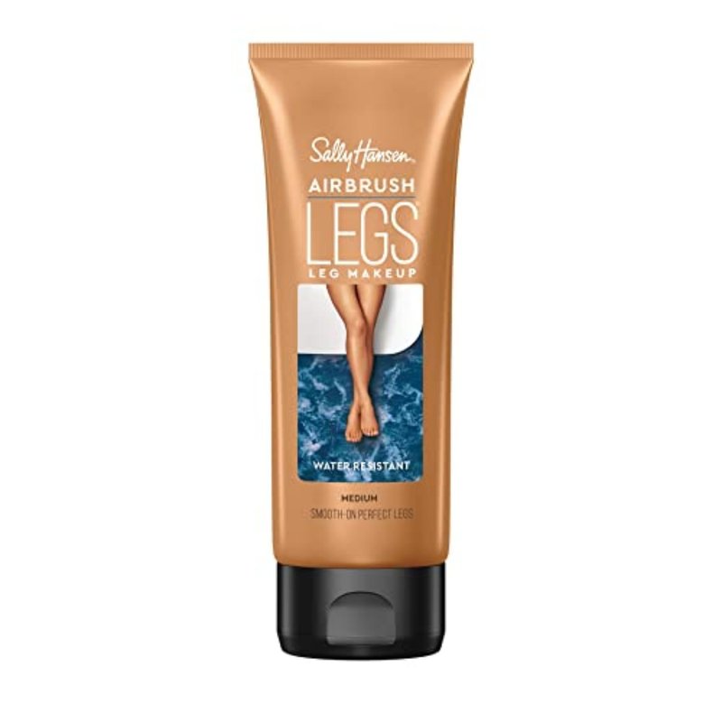 Sally Hansen Airbrush Legs®, Leg Makeup, Medium, Easy Application, Flawless Looking Legs, Water Resistant, Transfer Proof Lotion