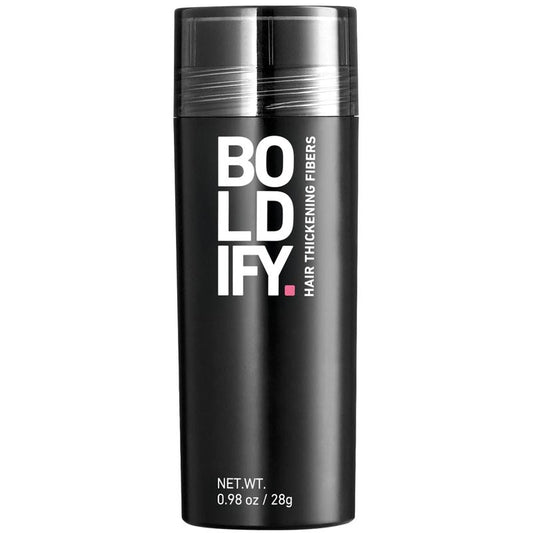 BOLDIFY Hair Fibers (28g) - Fill In Thinning and Fine Hair for an Instantly Fuller, Thicker Look - 14 Shades for Women & Men - Dark Brown