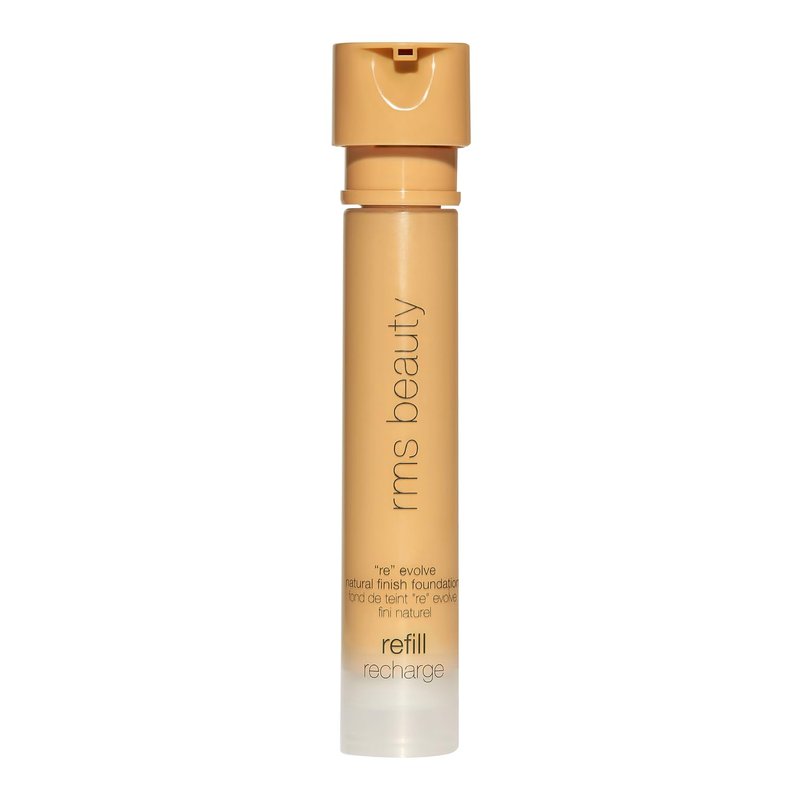 RMS Beauty ReEvolve Natural Finish Liquid Foundation - Medium Coverage Silicone-Free Skin Tint Foundation for Mature Skin - Hydrating & Firming - 1oz