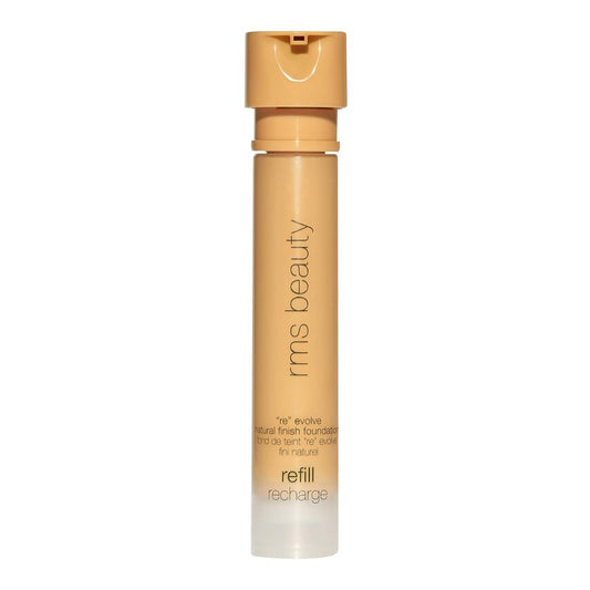 RMS Beauty ReEvolve Natural Finish Liquid Foundation - Medium Coverage Silicone-Free Skin Tint Foundation for Mature Skin - Hydrating & Firming - 1oz