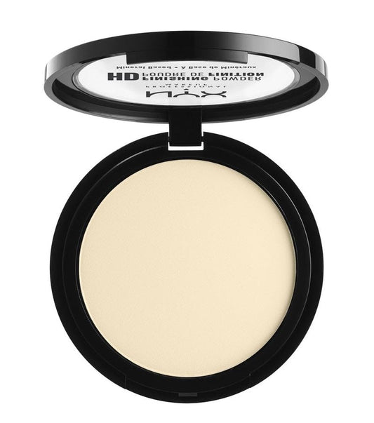 NYX PROFESSIONAL MAKEUP HD Finishing Powder, Pressed Setting Powder - Banana