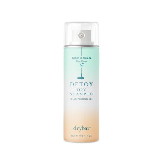 Drybar Detox Dry Shampoo Spray, Absorbs Excess Oil, Leaves Hair Looking & Feeling Clean, For All Hair Types, Coconut Colada Scent, Travel Size, 1.4 Oz.