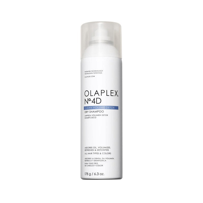 Olaplex Nº.4D Clean Weightless Volume Healthy Scalp Dry Shampoo: Absorbs Oils & Neutralizes Odor | No Powdery Residue | For Coily, Curly, Straight, and Wavy, 178 g / 6.3 Oz.